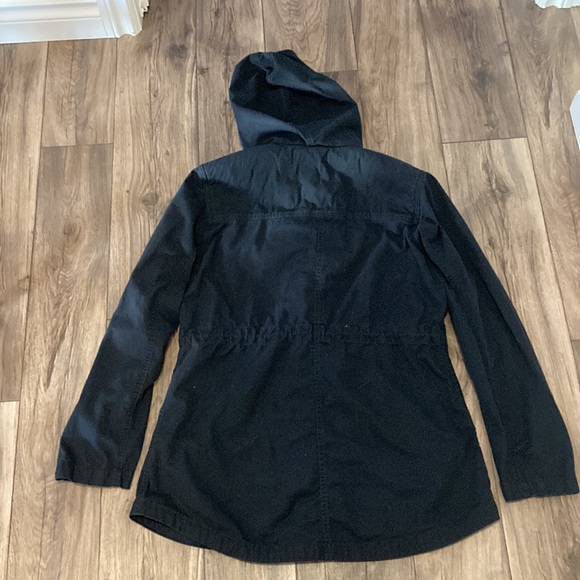 Ladies Medium Kismet (Bootlegger) 100% Cotton Coat Navy Blue - Picture 2 of 14